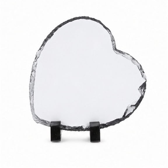 NIYANGLE -59 Natural Stone Shape Photo Frame Decoration 1 Set 13.5x13.5cm
