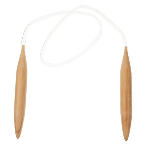 NIYANGLE 1Set Knitting Needle Circular For Beginners Khaki Diy Weaving