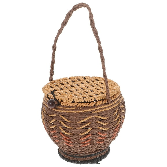 NIYANGLE 1Pcs Farmhouse Tea Container Tea Leaf Storage Container Assorted Color Iron Design