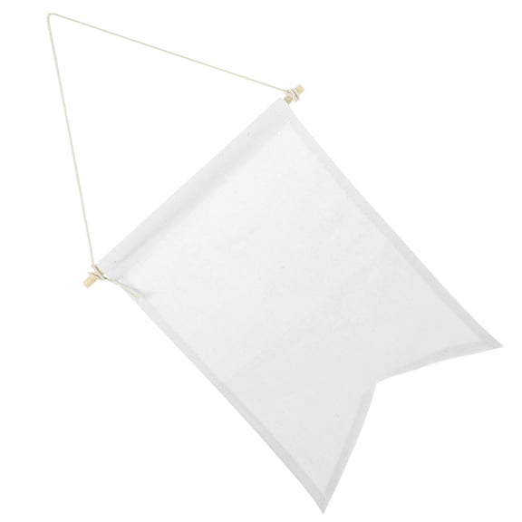 NIYANGLE 1Set Wall Hanging Brooch Organizer Banner Canvas Wood Minimalist Room Bedroom Dorm Office