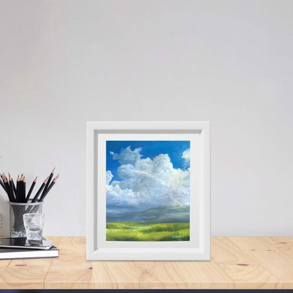 NIYANGLE 20Pcs Frame Matting Paper Mats White Precut for Picture Frames with Stable Design