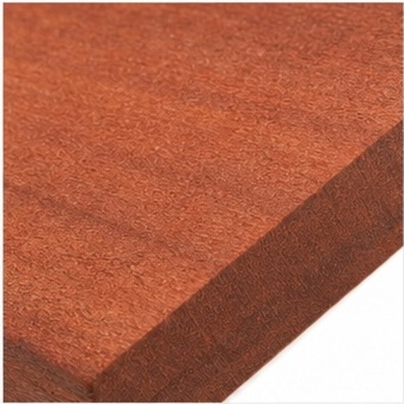 NIYANGLE 2Pcs Guitar Bridge Blank Solid Wood Replacement for Acoustic Guitar Tone Adjustment Brown