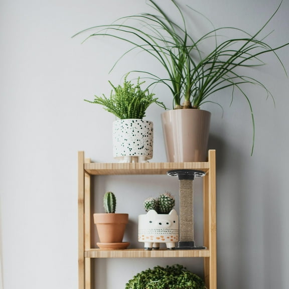 NIYANGLE 2Pcs Shelving Brackets in Retro Style Iron for Tables 12x5in