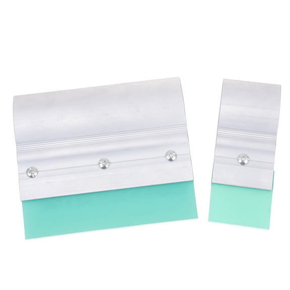 NIYANGLE 2Pcs Window Tint Squeegee Tool for Diy Lovers 2.6X13X15CM Size Rubber Material Tote Bag Making