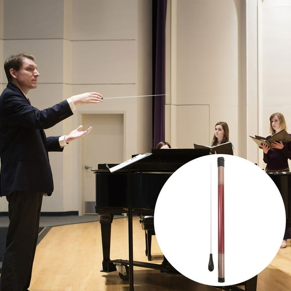 NIYANGLE 2Pcs Wooden Conductor Stick Standard Design for Music Conductors