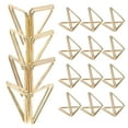 thumbnail image 1 of NIYANGLE 30Pcs Golden Paper Clips for Table Number and Memo Holding, 1 of 8