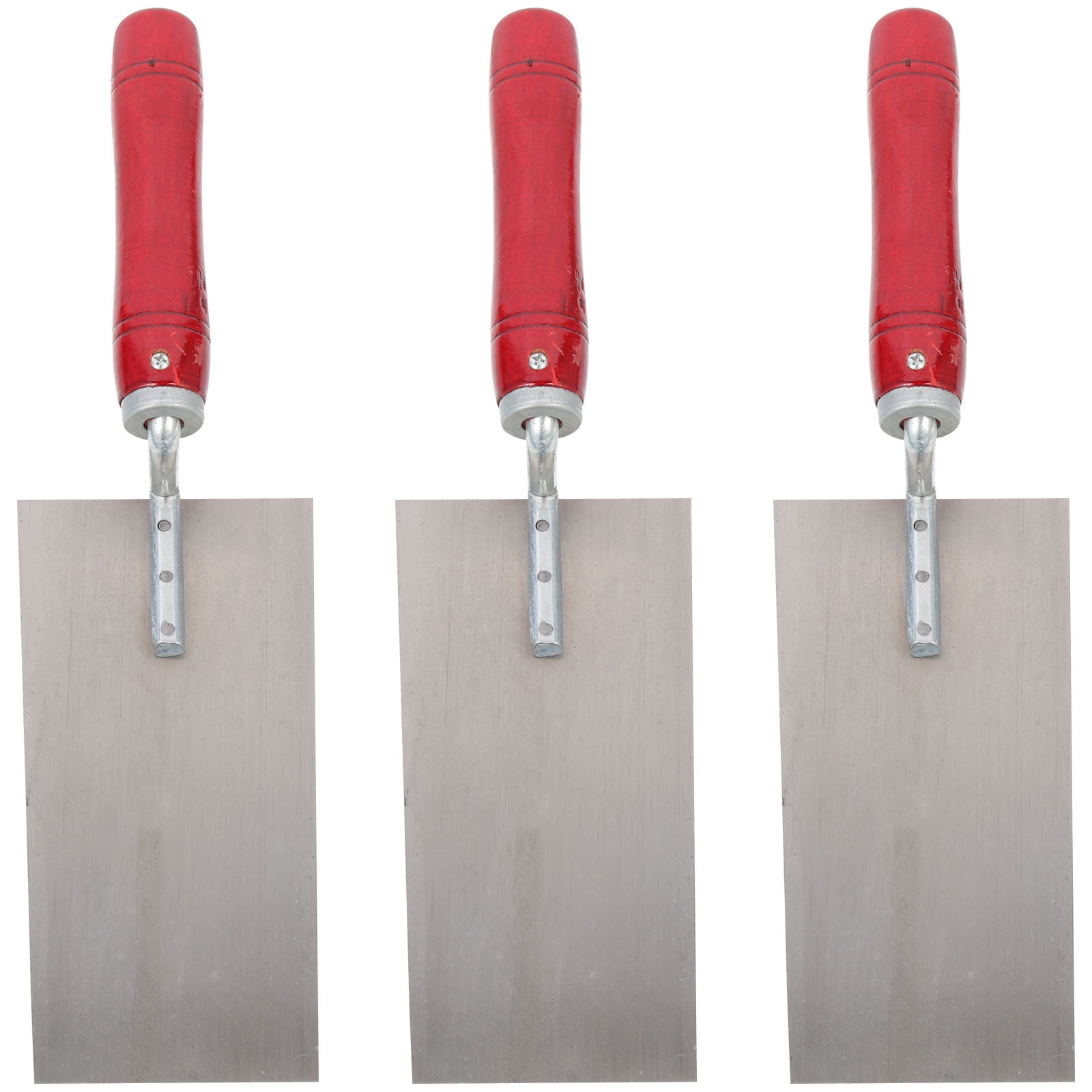 NIYANGLE 3Pcs Bricklaying Trowels for Masonry Tools Shaping Leveling Stainless Steel