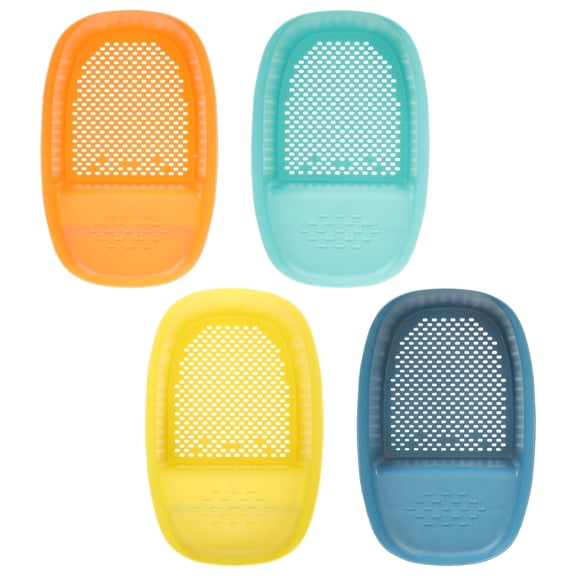 NIYANGLE 4Pcs Kitchen Lifting Basket PP Orange for Housewives in Food Preparation