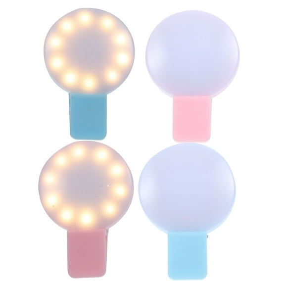 NIYANGLE 4Pcs Nursing Accessories Rechargeable Mini Flashlight Blue