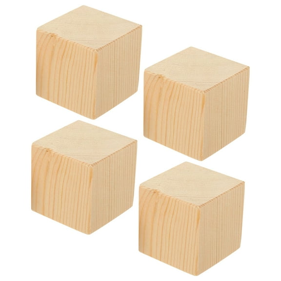 NIYANGLE 4Pcs Riser Blocks Furniture Support for Living .0x2.0x2.0in