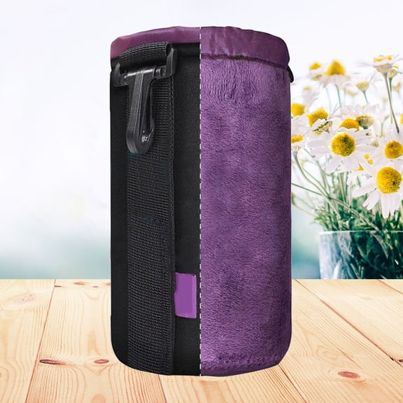 NIYANGLE Camera Liner Bag Purple Scratch Resistant Travel Business 4Pcs