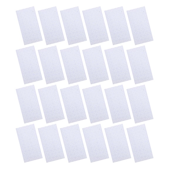NIYANGLE 50 Sheets Hole Reinforcement Stickers, Self Adhesive Pvc Labels