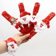 thumbnail image 1 of NIYANGLE 6Pcs Slap Bracelets for Kids Boys Snowflake Party Favors Circular Wearable, 1 of 8