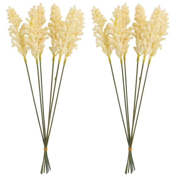 NIYANGLE 12Pcs Artificial Corn Ears Flower Plants Artificial Decor for Home Owners