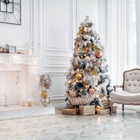 NIYANGLE D Christmas Photo Background 90x150cm Pictorial Cloth Backdrop