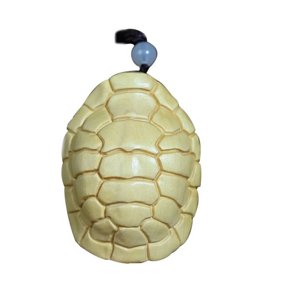 NIYANGLE Handcrafted Wood Turtle Shell Craft for Indoor Desktop Decoration with Practical Features
