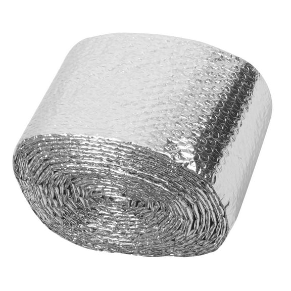 NIYANGLE Reflective Insulation Roll Silver Thermal Insulation Outdoor Use 1 Roll
