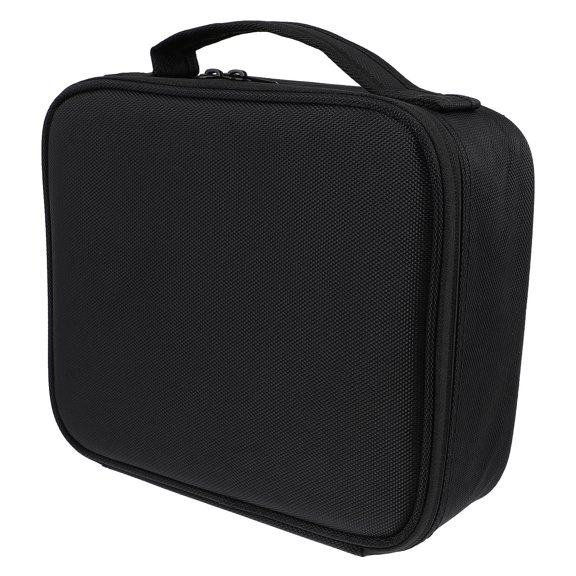 NIYANGLE Makeup Black Cloth Large Case Tool Oxford PU Capacity