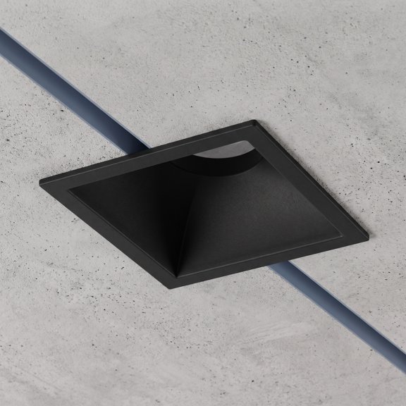 NIYANGLE Mr16 Recessed Spotlight Bezel with Black Matte Finish for Reduced Glare and Easy Installation