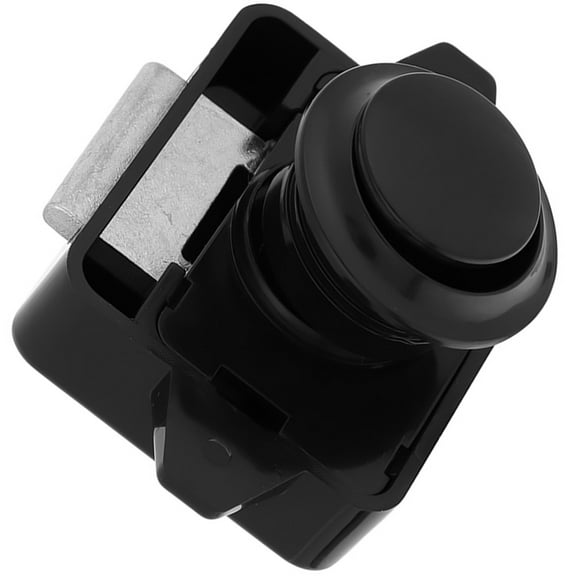 NIYANGLE Push Button Switch Lock Push Button Latch Lock Rv Cabinet Latch Abs Black