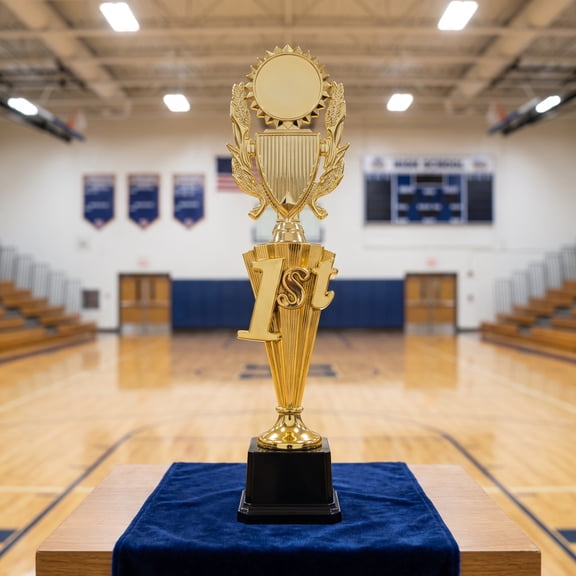 NIYANGLE PP Plastic Trophy Golden Cup for First Place Racing Winners Game Awards