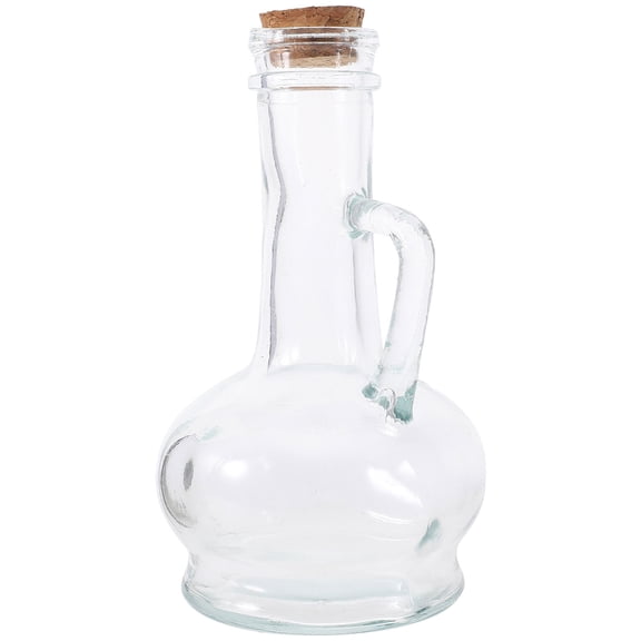 NIYANGLE Sealed Storage Jar Glass 18X12CM 1Pcs Transparent For Cooking And Oil Preservation