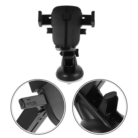 NIYANGLE Suction Cup Car Phone Holder Dashboard Mobile Phone Support Bracket Creative Design