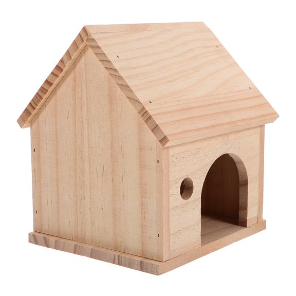 NIYANGLE Wood Small Animal Hide House for Hamsters and Guinea Pigs Multi Functional and Stylish