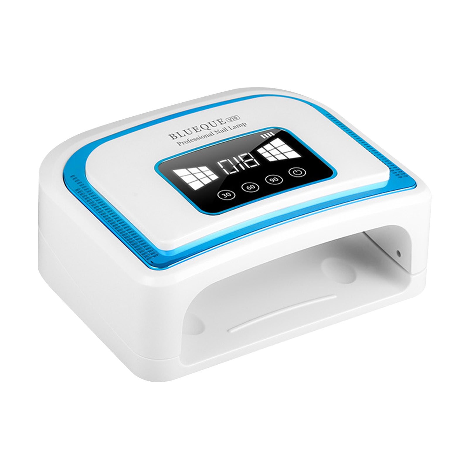 NIZELUK 120W Rechargeable LED Nail Lamp, Phototherapy Nail Polish Curing Light for Gel Nails, Wireless Storage and Fast Drying with Multi Function Timer Clearance Sales Today Deals Prime