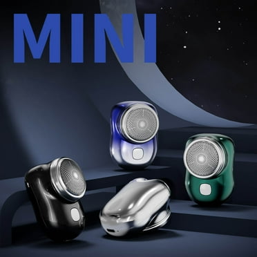 NIZELUK Shaver for Men, Mini Electric Portable Shaver with 3 Cutter Heads, USB Rechargeable, Wet and Dry Use, Compact Pocket Sized Razor for Travel Clearance Sales Today Deals Prime