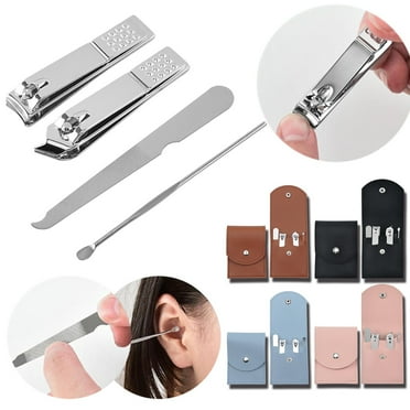 NIZELUK Stainless Steel Manicure Pedicure Set, Travel Nail Tool Kit, Professional Nail Clippers, Cuticle Pushers, and Files for Manicures and Pedicures Clearance Sales Today Deals Prime
