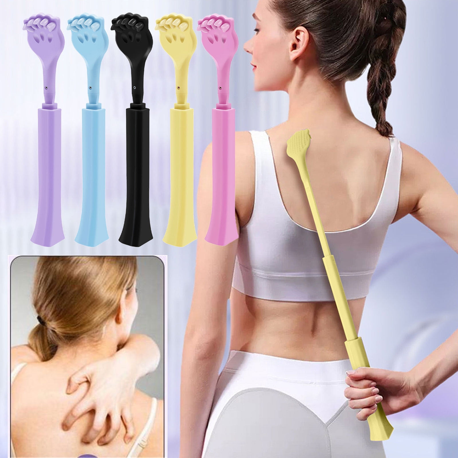 NIZELUK Telescopic Scratching and Itching Artifact, Multifunctional ...
