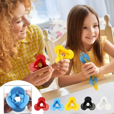 NIZELUK Twisting Anxiety Relief Fidget Circles, Stress Relief Educational Toy for Kids and Adults, Fun Fidget Toys for Focus Clearance Sales Today Deals Prime