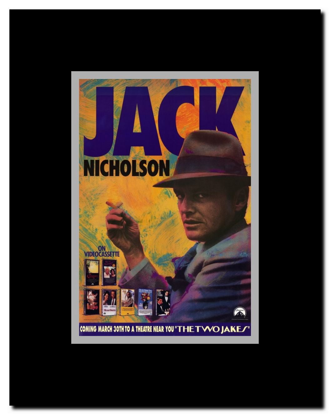 NIcholson Jack Framed Movie Poster
