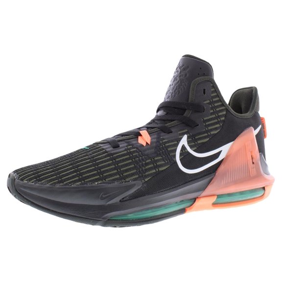 Nike Witness VI Mens Shoes Size 14, Color: Black/Metallic Silver/Sequoia