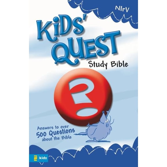 Pre-Owned NIrV Kids' Quest Study Bible: Real Questions, Real Answers by Zondervan (Paperback) Religion english