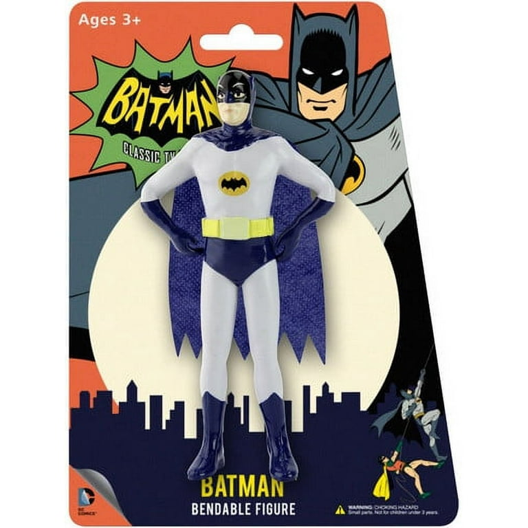 NJ Croce DC Comics Batman 1966 Bendable & Poseable Figure