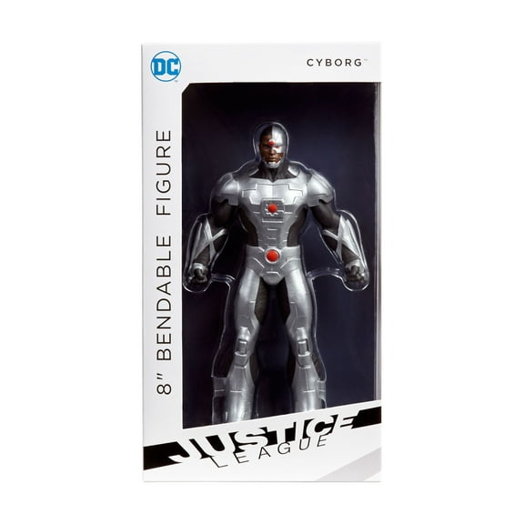 NJ Croce DC Comics - Justice League Cyborg 8" Bendable Figure