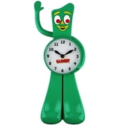 NJ Croce Gumby 3-D Motion Clock, Multicolor, Green
