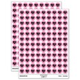 thumbnail image 1 of NJ New Jersey State in Heart 200+ Round Stickers - Light Pink - Matte Finish - 0.50" Size, 1 of 3