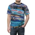 thumbnail image 1 of 'NJ Shore' Unisex Cut & Sew Tee (AOP), 1 of 7