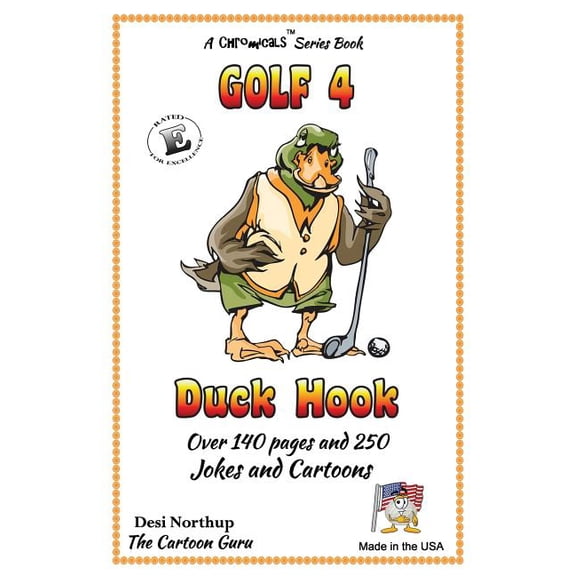 Golf: Duck Hook: Jokes & Cartoons in Black and White (Paperback)