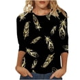 thumbnail image 1 of NJGRAE Athletic Tops for Women Women’S Ribbed Knit Tops Ladies Fashion Casual Print Sport Round Neck T Shirt Comfortable Casual Loose Sleeve T Shirt Valentines Day Heart Tee Xxxl, 1 of 4