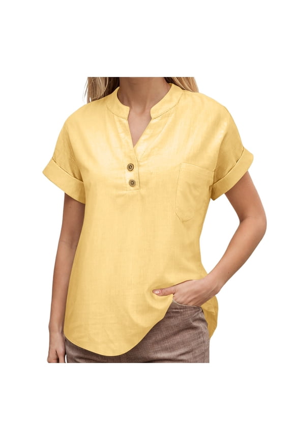 Dressy Tops for Women Women’S Tie Dye T-Shirts Women's Summer Tank Loose Fit Pleated V Neck Sleeveless Top Curved Hem Flowy Women’S Tie Dye T-Shirts L