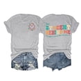 thumbnail image 1 of NJGRAE Going Out Tops for Women Western Tops for Women Teacher Shirts for Women Dear Student Behind Me T Shirt Funny Graphic Tee Casual Summer Shirt Tops Women’S Everyday Basic Tees Xxl, 1 of 2