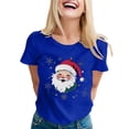 thumbnail image 1 of NJGRAE Plus Size Tops for Women Women’S Off Shoulder Tees T Shirts for Women Graphic Tee Clothes Summer Short Sleeve Top Women’S High Low Hem Tees Xxl, 1 of 4