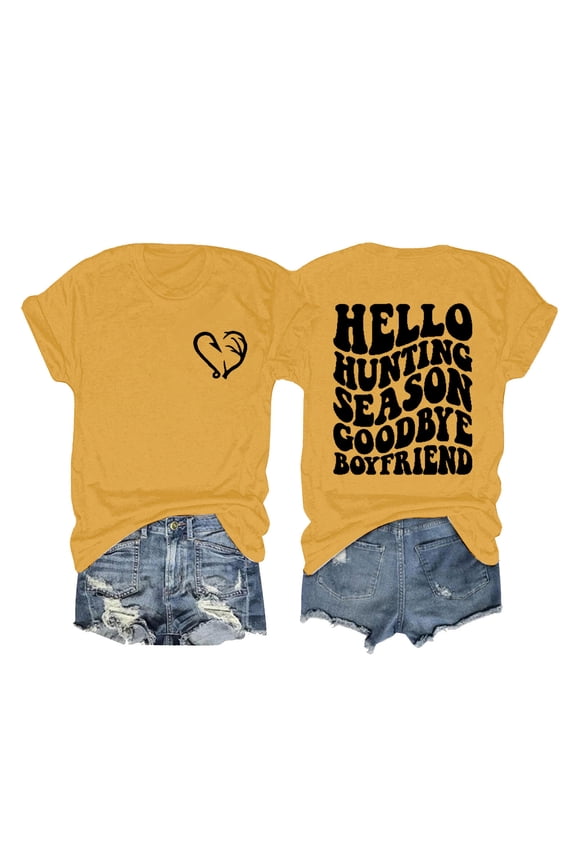 Women's Tops Plus Size Cropped Tees Women's Solid Color Round Neck Heart Double Printed Short Sleeve T Shirt Top Maternity Nursing T-Shirts Women Xl