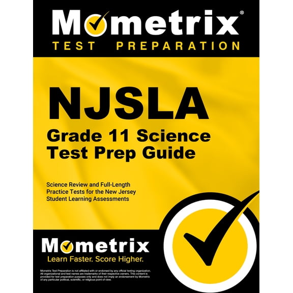 NJSLA Grade 11 Science Test Prep Guide