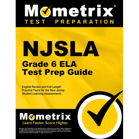 NJSLA Grade 6 ELA Test Prep Guide