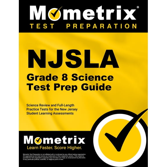 NJSLA Grade 8 Science Test Prep Guide